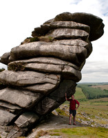 Kilmar Tor.. annual inspection, yes it is going to fall sometime.