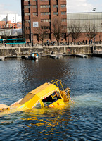 Duckmarine sinking at Albert Dock