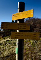 signpost on GR9