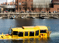 Duckmarine sinking at Albert Dock